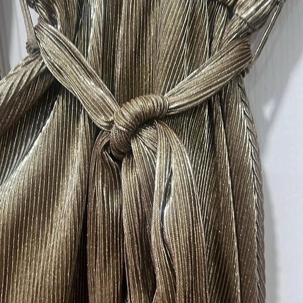 SBETRO GOLD DRESS - Picture 7 of 10